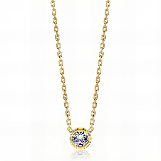 Solglimt Halskjede – Enkel eleganse med et glimt av lys