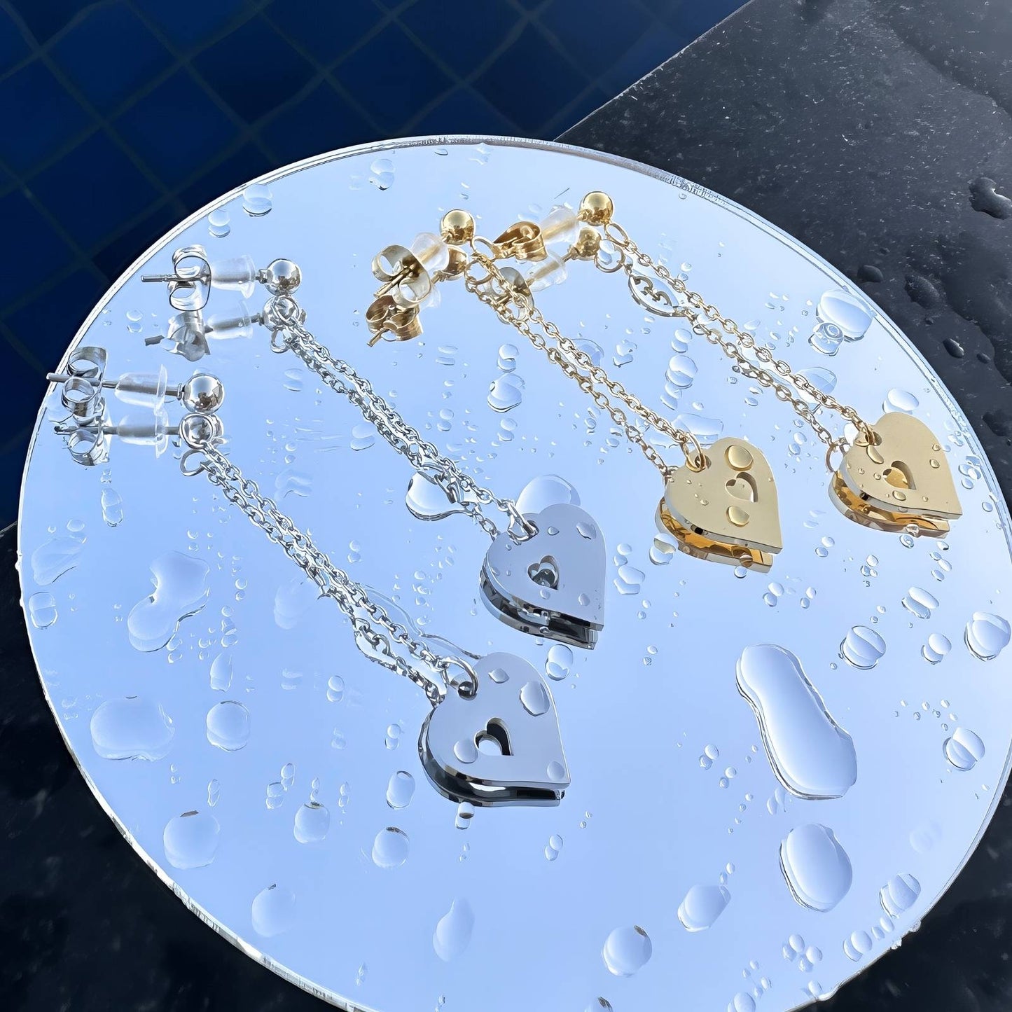 Hjerte Øredobber – Elegant og tidløs sjarm