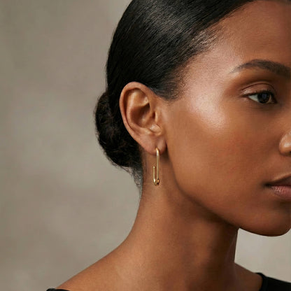 Luna Øredobber – Moderne eleganse i ren form