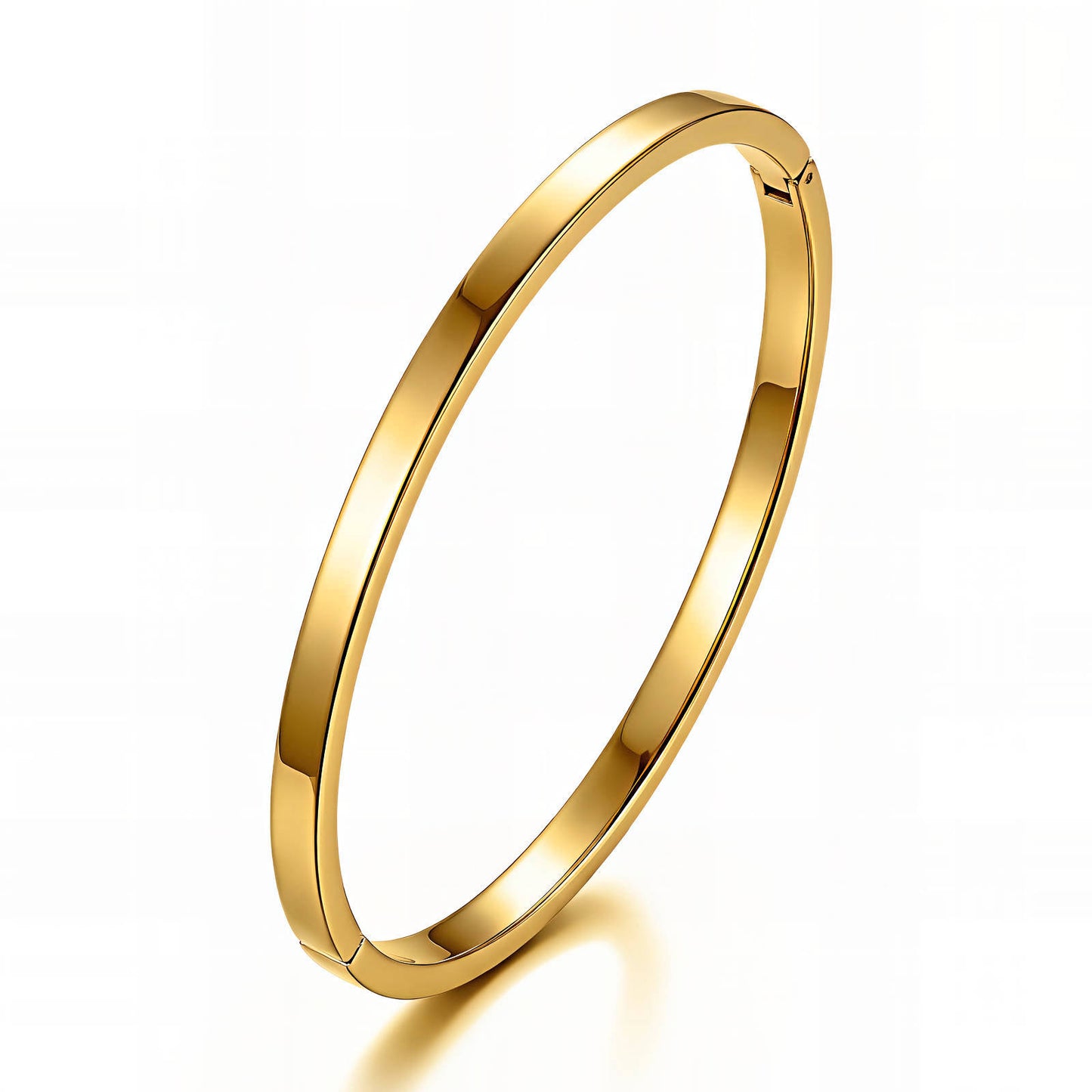 Klassisk Bangle – 18K Gullbelagt Stål