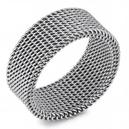 Mesh Ring – Moderne styrke med tidløs eleganse