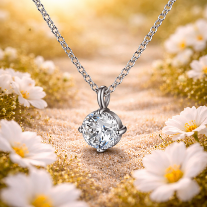 Krystall Halskjede – Ren glans, naturlig skjønnhet