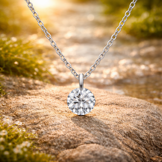 Krystallklar Halskjede – Lysfang i sin reneste form