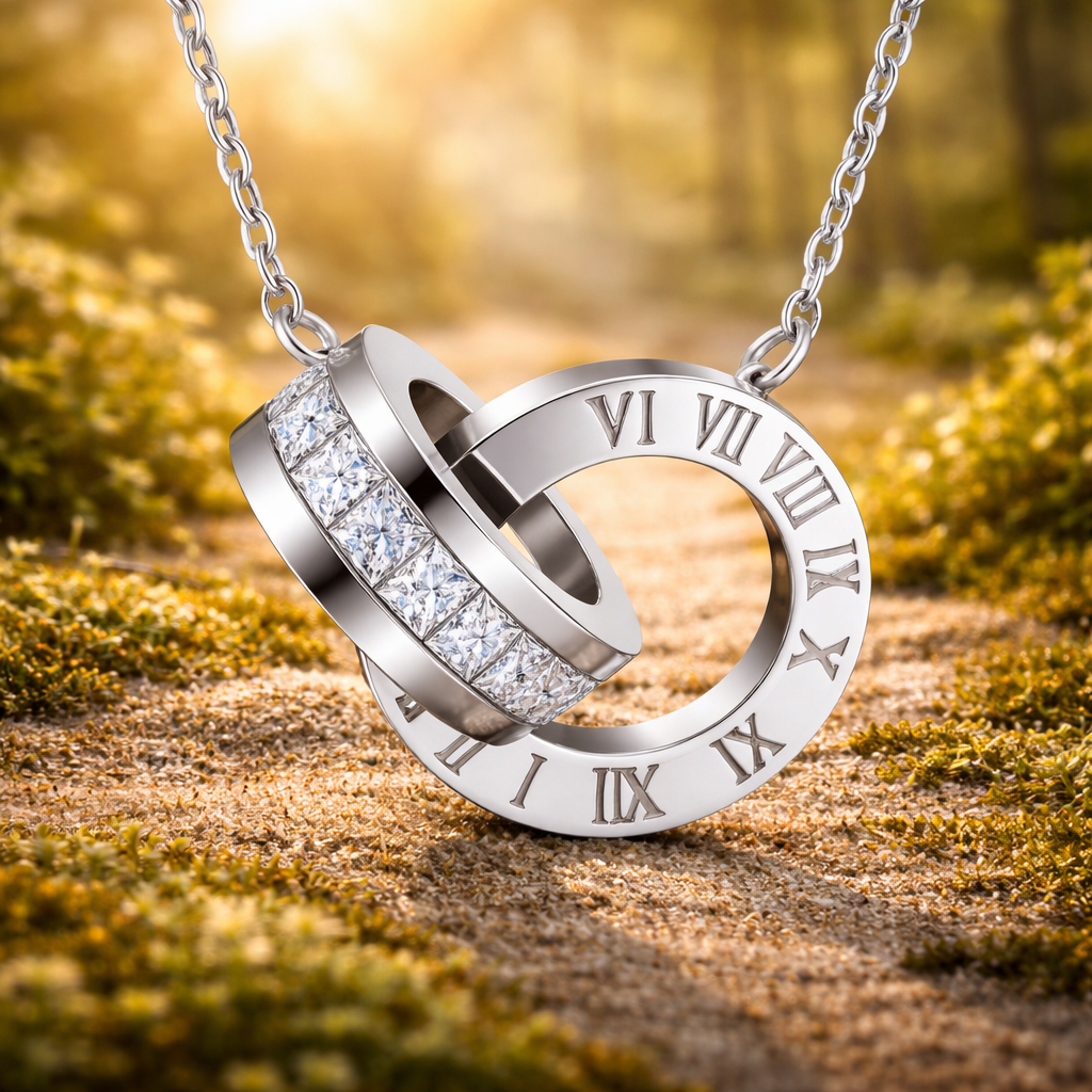 Eternal Time Halskjede – Evig eleganse og tidløs glans