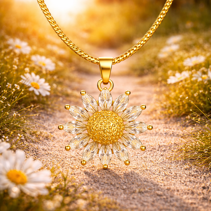 Solskinn Halskjede – Et smykke fylt med varme og liv