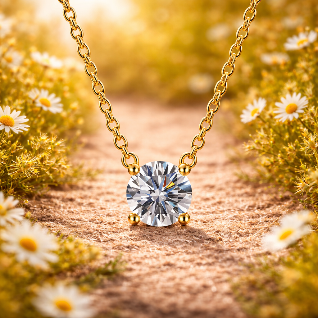 Gullglimt Halskjede – Elegant enkelhet som varer