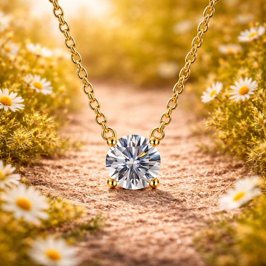 Gullglimt Halskjede – Elegant enkelhet som varer