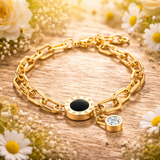 Roma Armbånd – Tidløs eleganse i gull