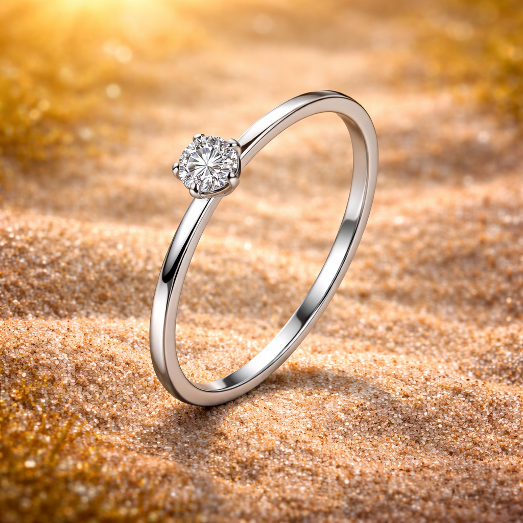 Solglimt Ring – Klassisk skjønnhet i enkel form